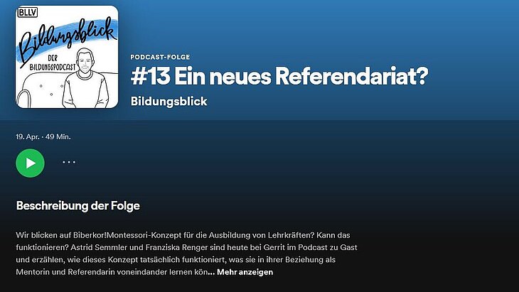 Neues Referendariat im Gespräch mit dem BLLV